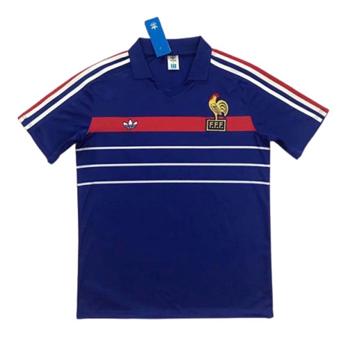 Tailandia Camiseta Francia 1ª Kit Retro 1984 1986